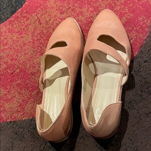 Anthropologie Pink Flats